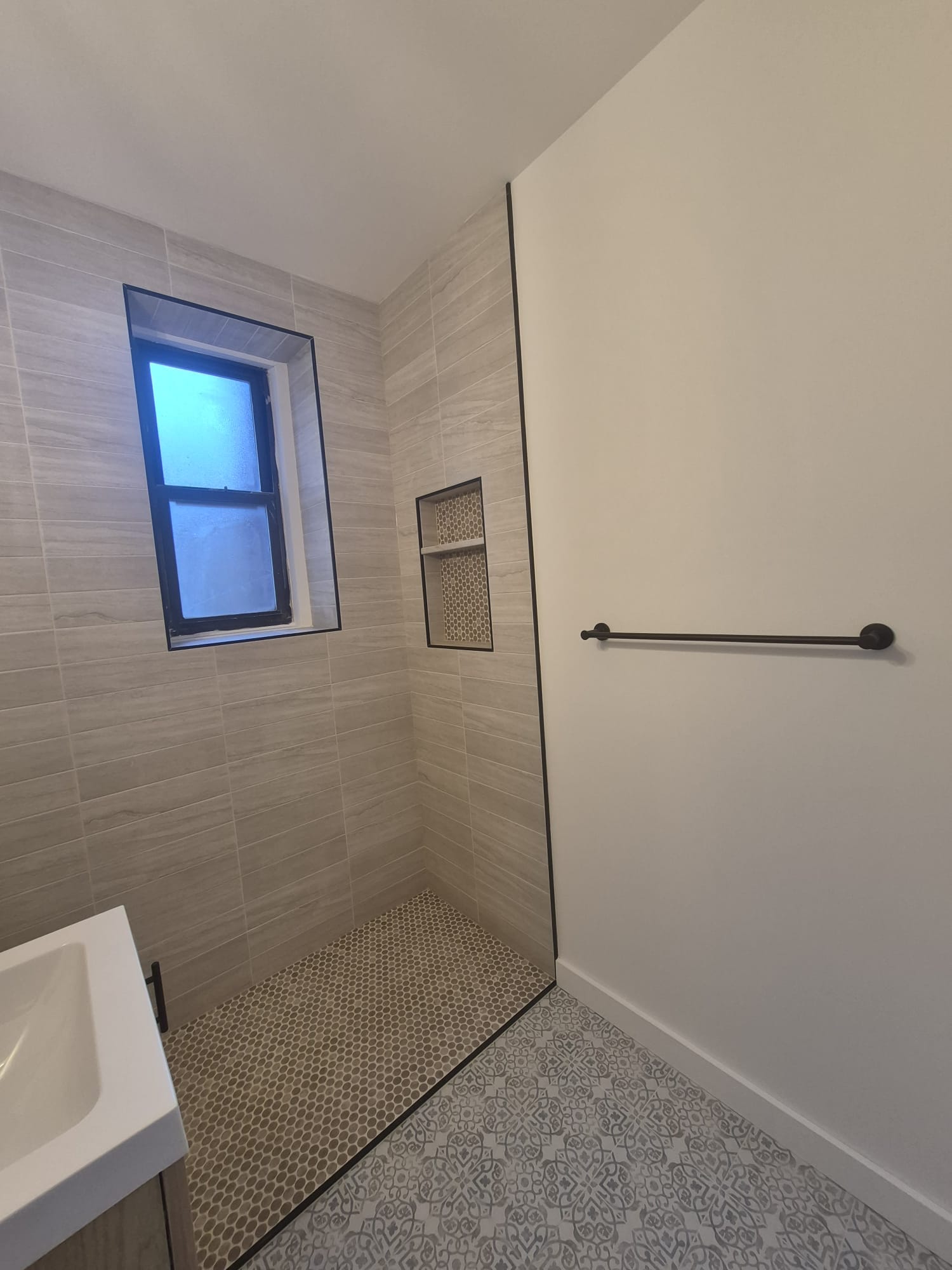 Bathroom finish